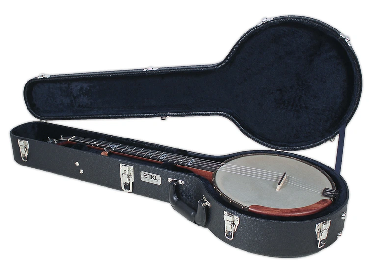 TKL LTD Arch-Top 12" Open Back Banjo Limited Edition Hardshell Banjo Case 